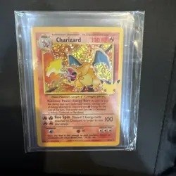 Charizard 4/102 Holo Rare 25th Anniversary Celebrations Edition Pokemon TCG - Image 1