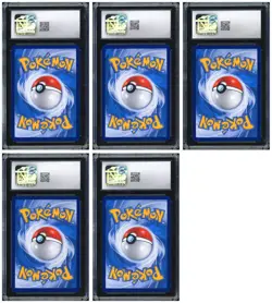 Pokemon CGC 10*5 GEM MINT Flapple & Flareon 2024 CSGC S.Chinese - Image 2
