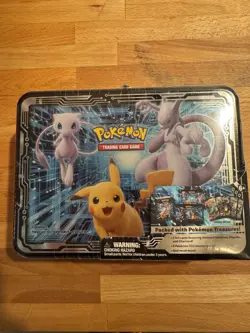 Pokemon TCG Collectors Lunch Box Tin. Mew Two And Charizard 2019 - Image 1