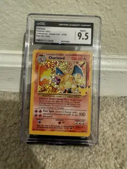 Pokemon Charizard Holo 4/102 Celebrations CGC 9.5 Mint Card - Image 1