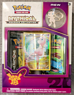 NEW Pokemon TCG: Mythical - Generations - Mew, Celebi & Victini - 20th Anniver. - Image 2