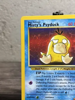 Misty's Psyduck 90/132 Gym Challenge Regular Common-Pokemon TCG-Fast Shipping-NM - Image 2