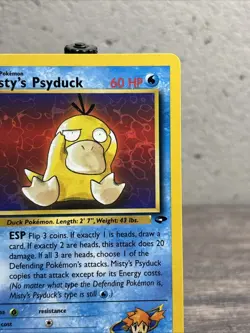 Misty's Psyduck 90/132 Gym Challenge Regular Common-Pokemon TCG-Fast Shipping-NM - Image 3