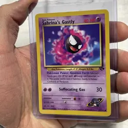 Sabrina’s Gastly 97/132 - Common Pokemon TCG - Gym Challenge - Unlimited - NM - Image 2