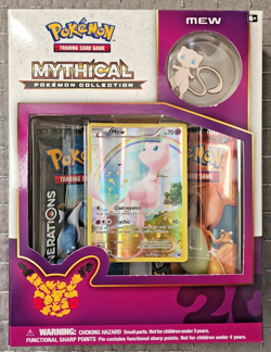 NEW Pokemon TCG: Mythical - Generations - Mew, Jirachi & Shaymin - 20th Anniver. - Image 2