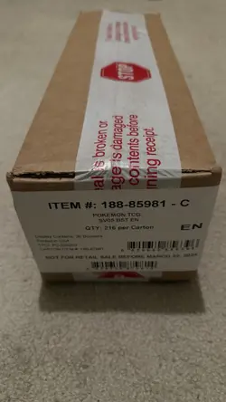 Pokemon Temporal Forces SV05 BST EN Booster Box Case SEALED - Case Of 6 - Image 1
