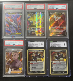 POKEMON PSA 10 ENGLISH CARD LOT! NO RESERVE PRICE!! M Manectric EX! M Matias EX! - Image 1