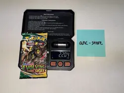 Heavy! 22.04g Pokemon EVOLVING SKIES ???? Booster Pack Factory Sealed New - Image 1