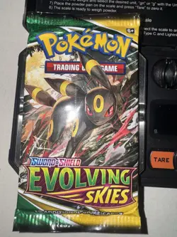 Heavy! 22.04g Pokemon EVOLVING SKIES ???? Booster Pack Factory Sealed New - Image 3