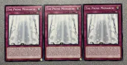 The Prime Monarch SR01-EN034 (x3) Emperor of Darkness 1st Edition LP - Image 1