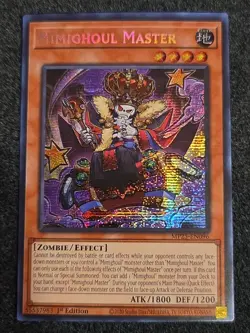 Yugioh! TCG - Mimighoul Master - Prismatic Secret Rare - MP25-EN096 - Image 1