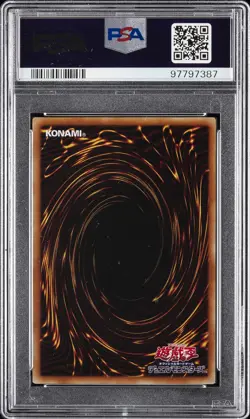 2014 YU-GI-OH! JPN NECH-THE NEW CHALLENGERS DARK REBELLION XYZ DRAGON PSA 10 - Image 2
