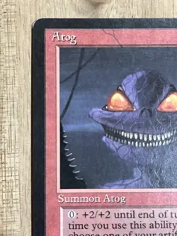 Awesome Magic The Gathering MTG Card Antiquities Atog Exe+ - Image 2