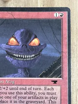 Awesome Magic The Gathering MTG Card Antiquities Atog Exe+ - Image 3