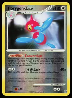 Porygon-Z 6/106 Holo Rare Great Encounters Reverse Holo Pokemon Card - Image 1