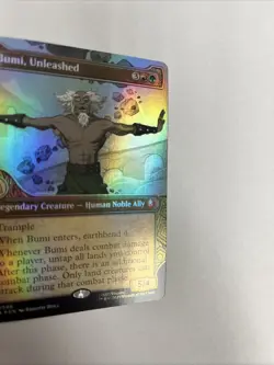 Bumi Unleashed Showcase Foil Card #0348 MTG LP - Image 2