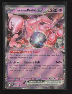 SV: Scarlet & Violet Promo Cards Team Rocket's Mewtwo ex #205 - Image 1