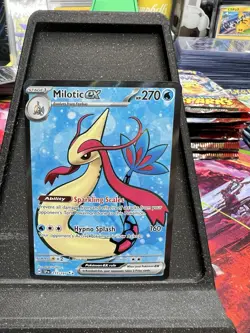Pokemon TCG Milotic EX Ultra Rare Holo Card 217/191 Surging Sparks - Image 1