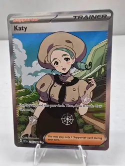 Pokemon Card TCG: Katy 237/198 Ultra Rare Holo 2023 Scarlet & Violet NM - Image 1