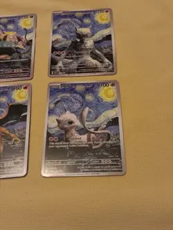 6 Starry Night Pokemon x Van Gogh Promo Card - NM - Image 4