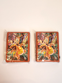 2 Packs - Pokemon TCG Charizard Card Sleeves 65ct. New - Sealed - Image 1