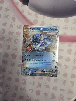 Pokemon TCG Gyarados EX Double Rare Holo Card 45/198 Scarlet & Violet Base Set - Image 1
