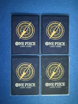 Nico Robin One Piece TCG 4-card lot OP12 Super Rare+EB02 Rare+much more - PWE - Image 2