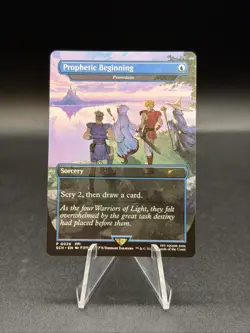 MTG Magic The Gathering Prophetic Beginning Borderless Final Fantasy - Image 1