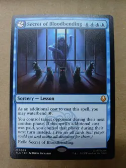 Secret of Bloodbending TLA #69 Non-Foil Standard Art NM MTG - Image 1