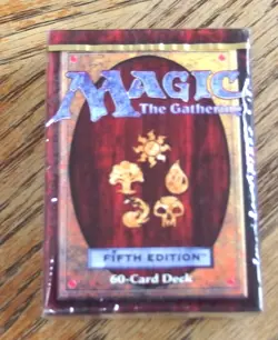 MTG - Magic The Gathering - 5th Edition Starter Deck - New Sealed! - Image 1