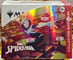 Magic the Gathering MTG Marvel Spider-Man Collector Booster Box Factory Sealed - Image 1