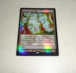 ~1x Wooded Foothills Full-Art FOIL x1 ~NM~ Battle for Zendikar Expedition MTG~ - Image 1