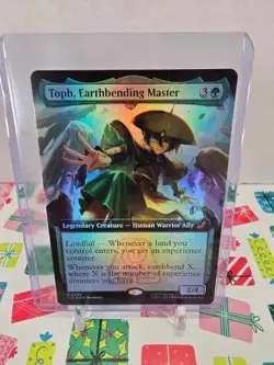 Toph, Earthbending Master Extended Art Foil Mtg Avatar - Image 1