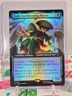 Toph, Earthbending Master Extended Art Foil Mtg Avatar - Image 2