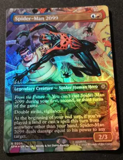 Spider-Man 2099 - Foil - Borderless - SPM - MTG - EN - NM - 0205 - Image 1