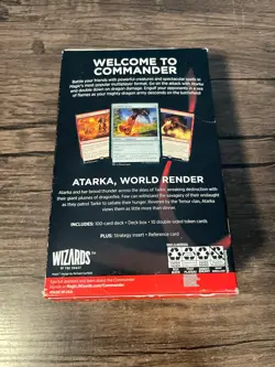 Starter Commander Deck - Draconic Destruction MTG Brand New Sealed - Image 3