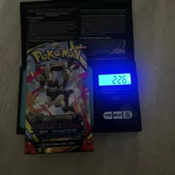 22.6g! EXTREMELY HEAVY Pokemon Phantasmal Flames - Factory Sealed Booster Pack - Image 1