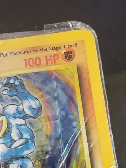 Pokemon TCG Machamp Base Set 8/102 Holo 1st Edition Holo Rare Sealed - Image 4