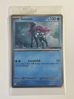 Pokemon TCG - Suicune 026/094 - EB Games Stamped Promo SEALED - NM/M - Image 1