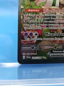 Pokemon TCG Gardevoir EX 245/198 Sir Scarlet & Violet Base Near Mint Condition - Image 4