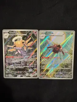 Pokemon Mega Evolution - Shedinja 144/132 & Ninjask 137/132 Illustration Rares - Image 1