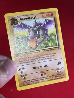 Aerodactyl 16/62 Fossil 1st Edition Non-Holo - Pokemon 1999 WOTC⭐NM😱🔥 - Image 4