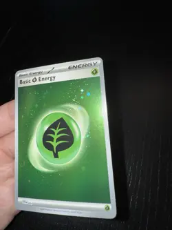 Basic Leaf Energy Cosmic Holo 3 SWIRL SVE 001 Pokemon 151 NM FAST SHIP A - Image 4