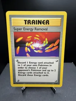 Pokemon TCG WOTC Base Set Super Energy Removal 79/102 Non Holo Rare Unlimited LP - Image 1