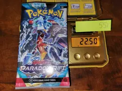 22.50g Paradox Rift Pokemon Booster Pack - Sealed #551 - Image 1