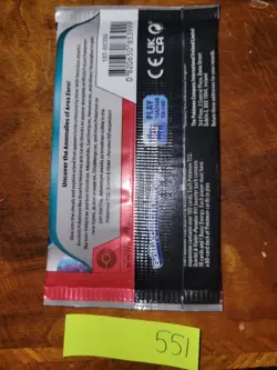 22.50g Paradox Rift Pokemon Booster Pack - Sealed #551 - Image 2