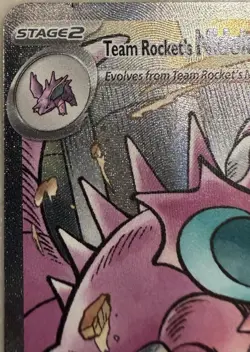 Pokemon Team Rocket’s Nidoking EX 233/182 Destined Rivals SIR (READ DESCRIPTION) - Image 3