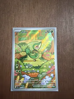 Pokemon TCG Snivy IR 087/086 Black Bolt English Edition NM! - Image 1