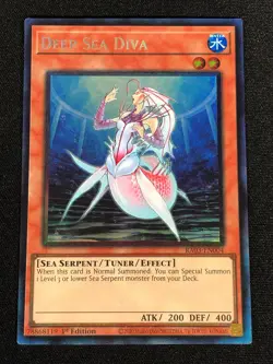Yugioh Deep Sea Diva RA03-EN004 1st Collectors (NM) - Image 1