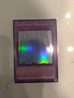 Lightly Played The Prime Monarch - OP02-EN013 - Super Rare - YuGiOh - Image 1